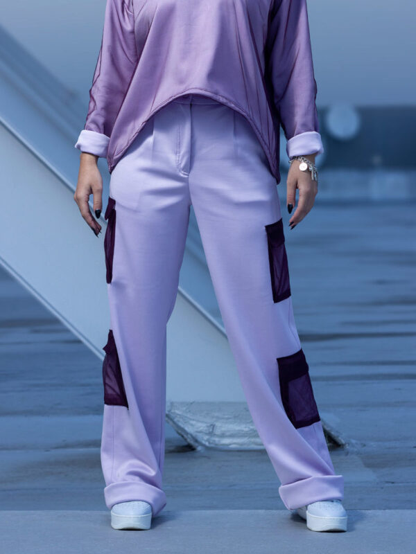 SENTIR LILAC CARGO PANTS