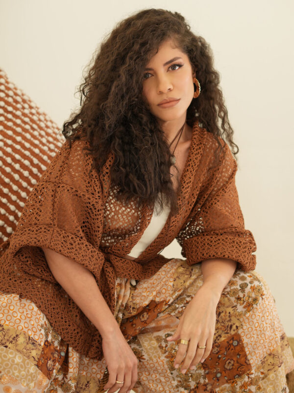 Kadar Chrochet Kimono