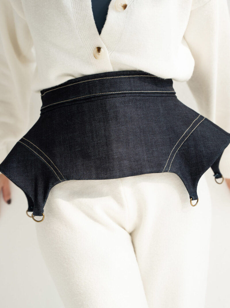 ABI DENIM CORSET BELT