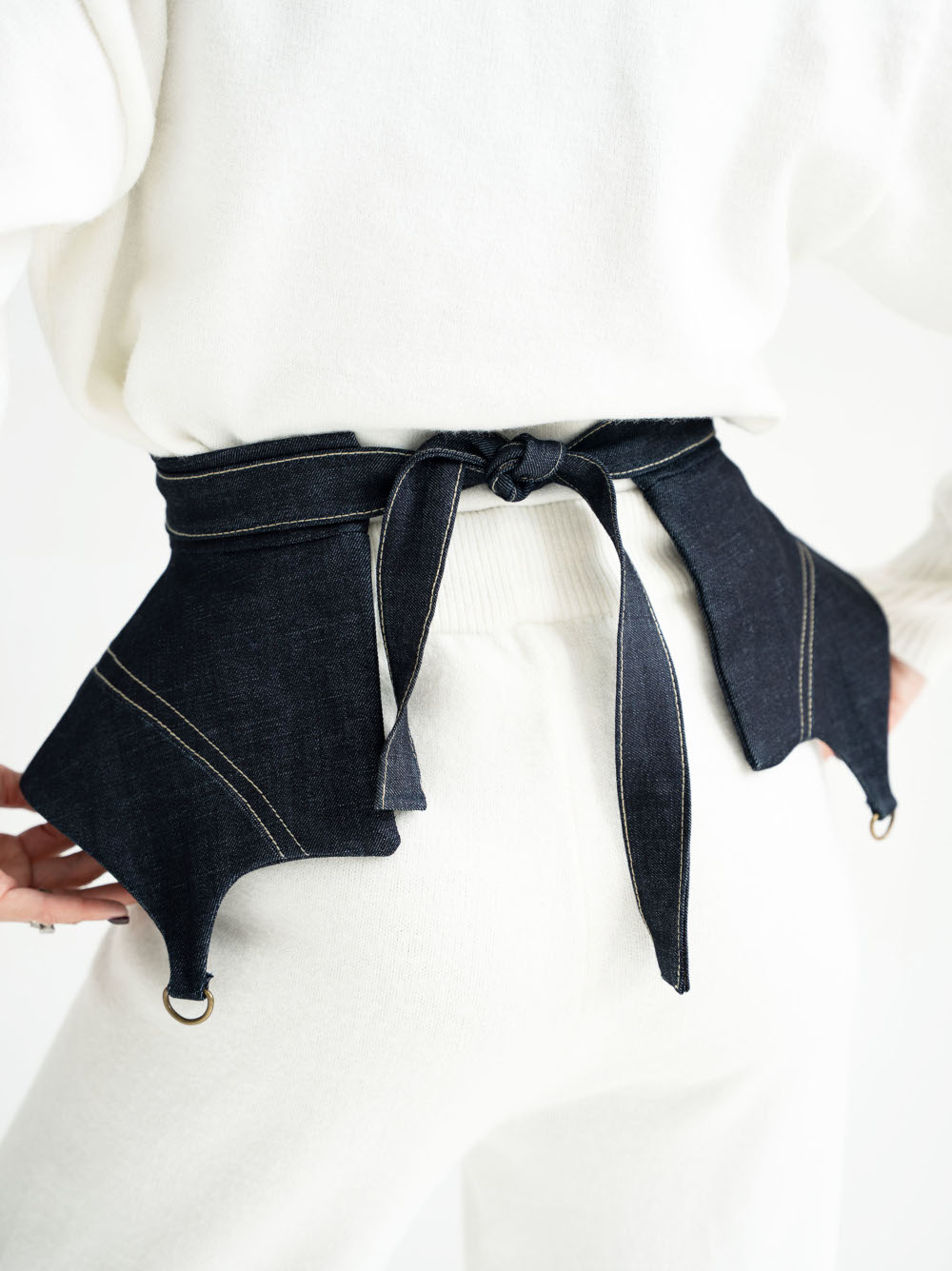 ABI DENIM CORSET BELT