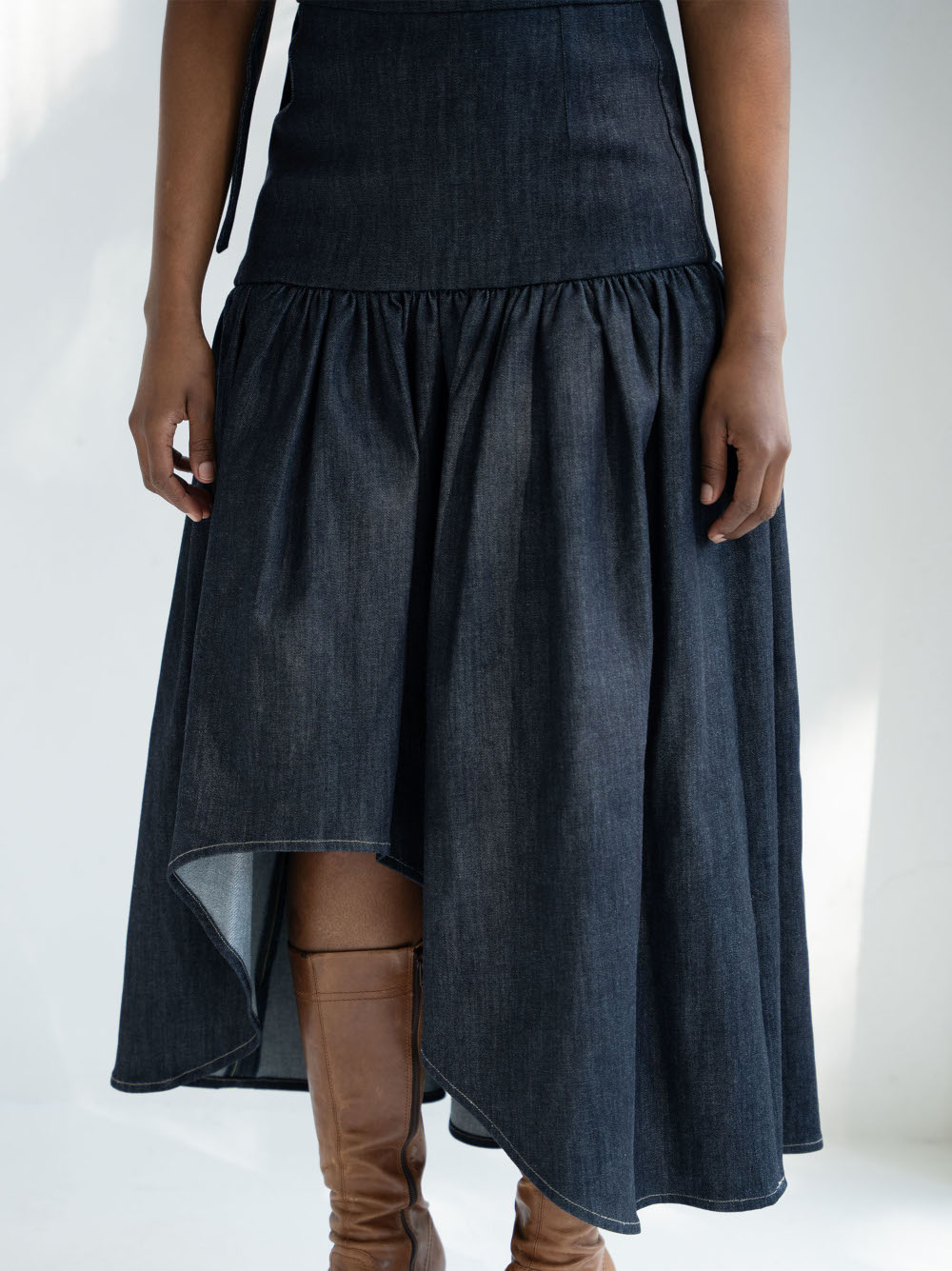 BIRU DENIM SKIRT 3