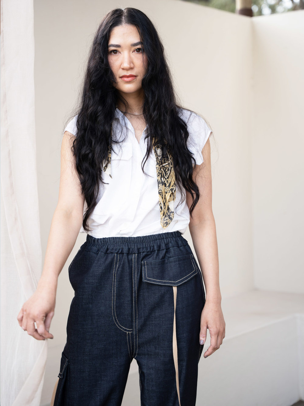PLAVA DENIM CARGOS