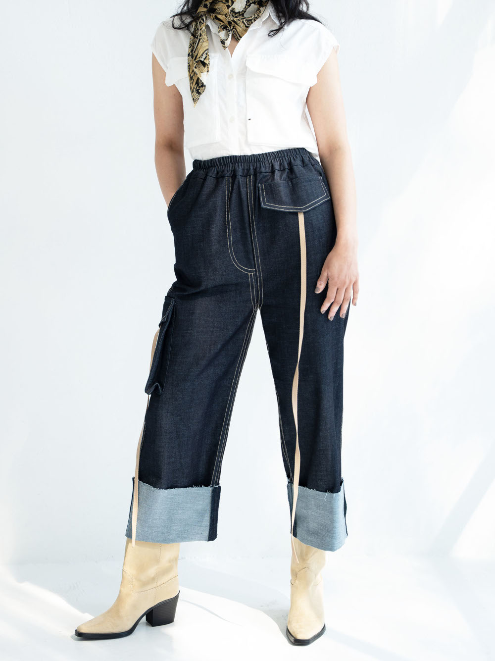 PLAVA DENIM CARGOs