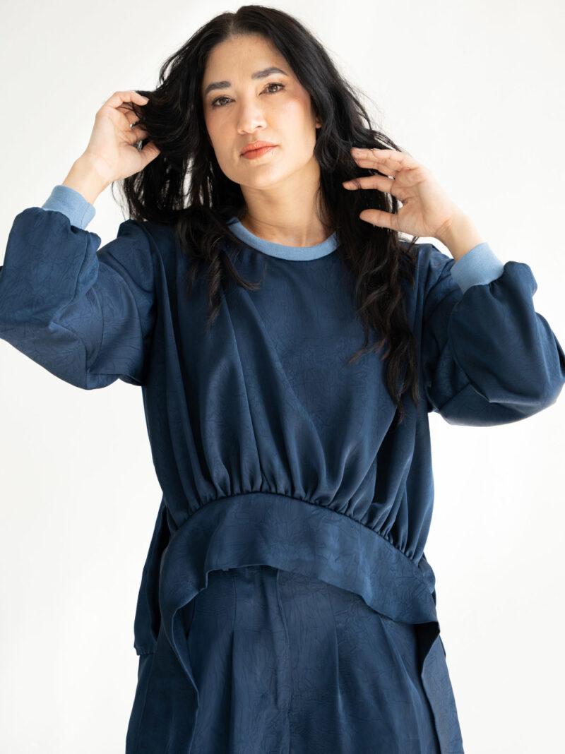 RASO NAVY ATHLUXE SWEATER